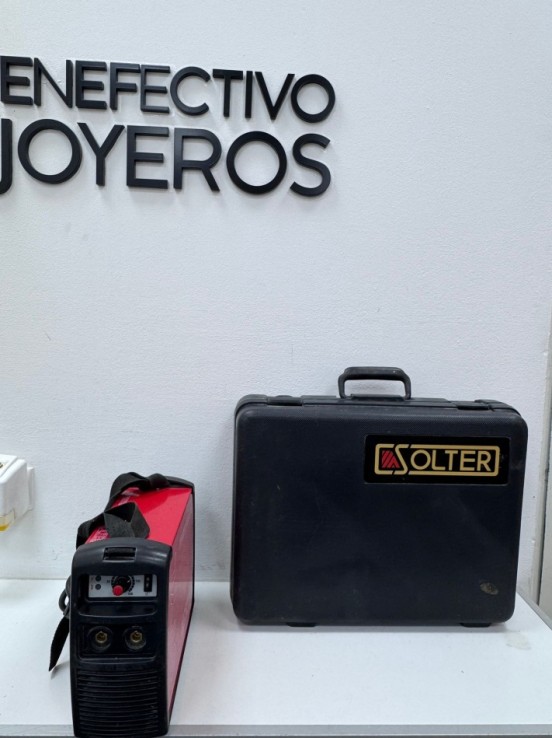 7-7-82747-3-Soldador SOLTER STYL 165 INVERTER 140AMP 4,8KVA