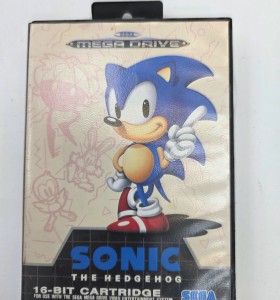1-1-273362-1-Videojuego Sega Mega Drive Sonic The Hedgehog
