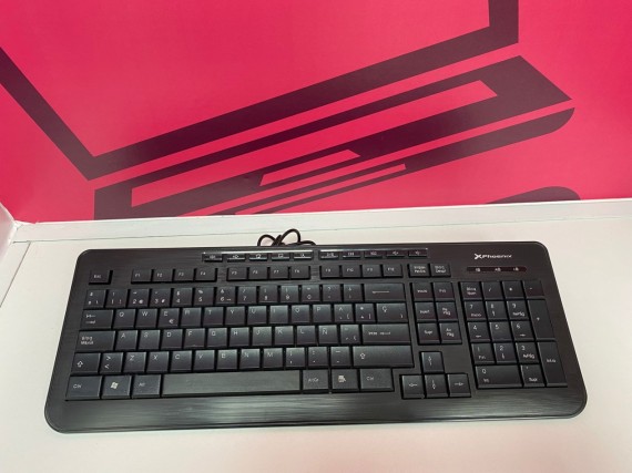 8-8-77005-2-Teclado alfanumérico Phoenix USB con cable