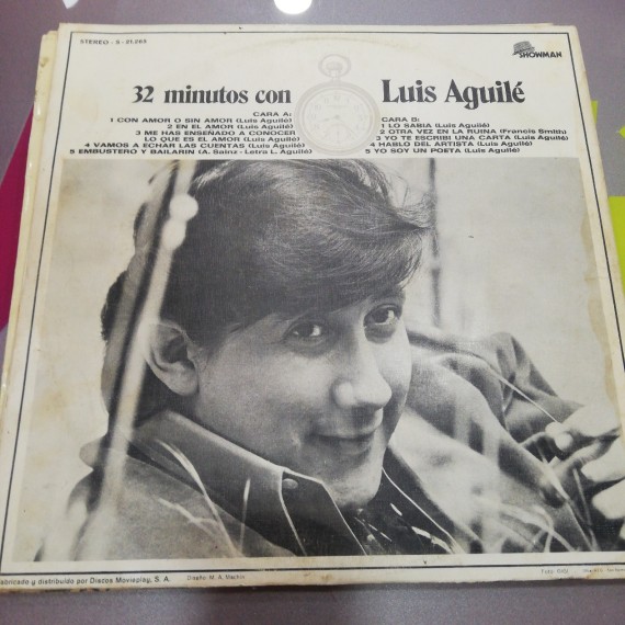 7-7-61948-1-Vinilo 32 Minutos Luis Aguile
