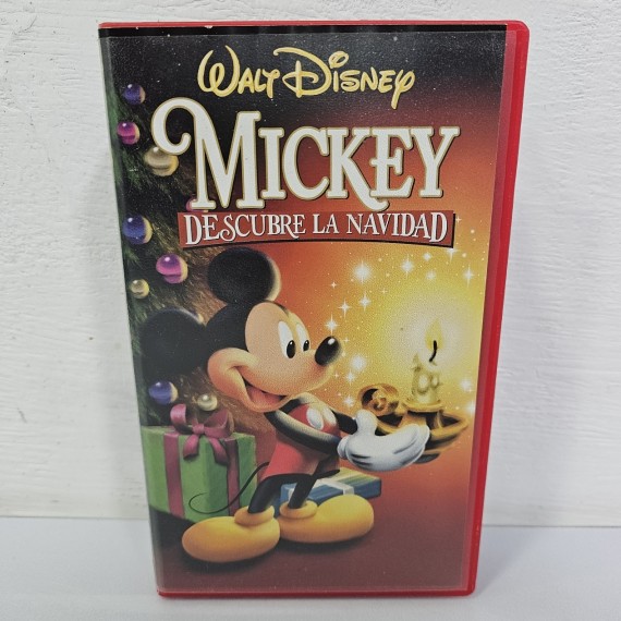 8-8-60826-1-Cine, DVD y películas Vhs Mickey Descubre la Navidad 