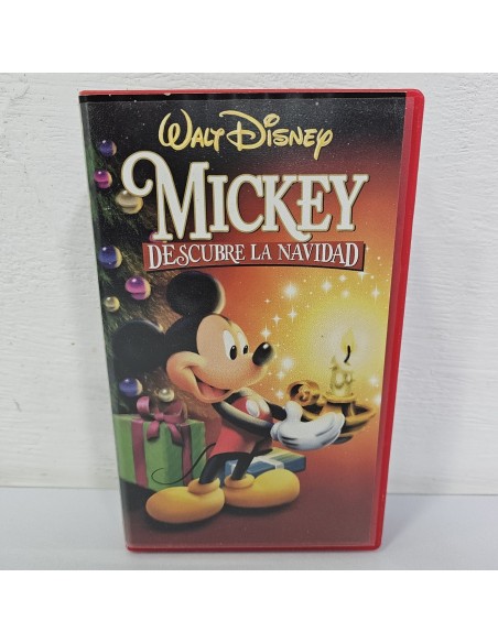 8-8-60826-1-Cine, DVD y películas Vhs Mickey Descubre la Navidad 