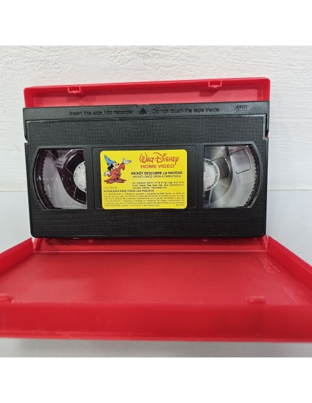 8-8-60826-2-Cine, DVD y películas Vhs Mickey Descubre la Navidad 