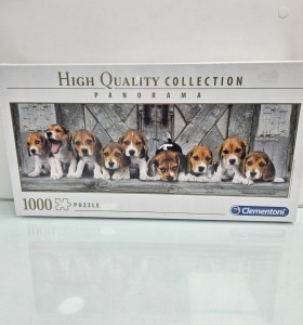 8-8-74517-1-Juegos de mesa Puzzle 1000 piezas Clementoni (dibujo de perritos) (NUEVO)