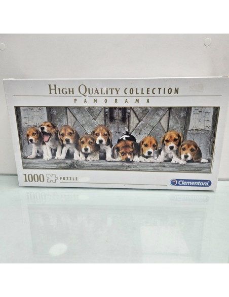 8-8-74517-1-Juegos de mesa Puzzle 1000 piezas Clementoni (dibujo de perritos) (NUEVO)