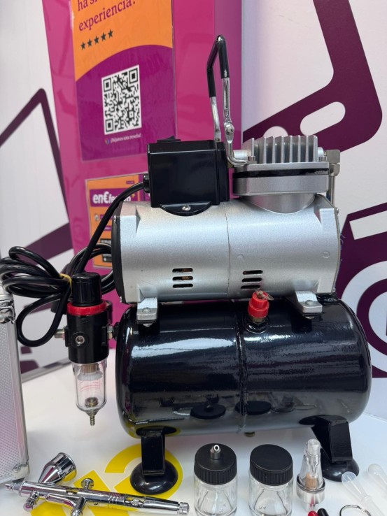 9-9-77941-3-Compresor de pintura aerógrafo 240v 50hz pot 1 5hp 3L 