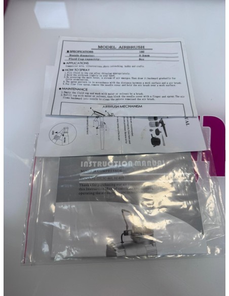 9-9-77941-4-Compresor de pintura aerógrafo 240v 50hz pot 1 5hp 3L 