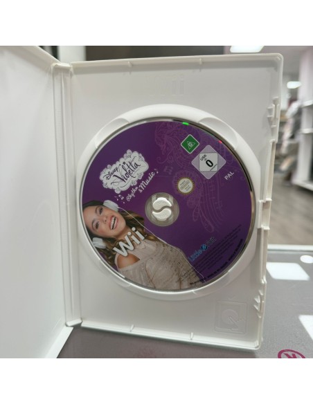 7-7-87723-2-Videojuego Wii Violetta ritmo musica