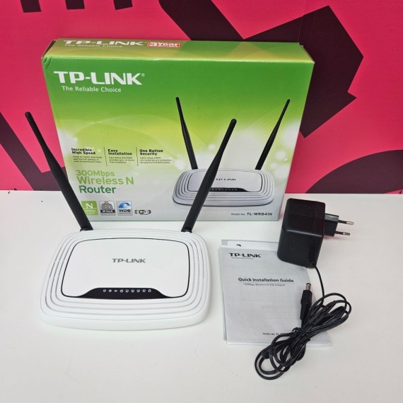 8-8-78519-2-Router Cable TP-LINK 300Mbps TL-WR841N