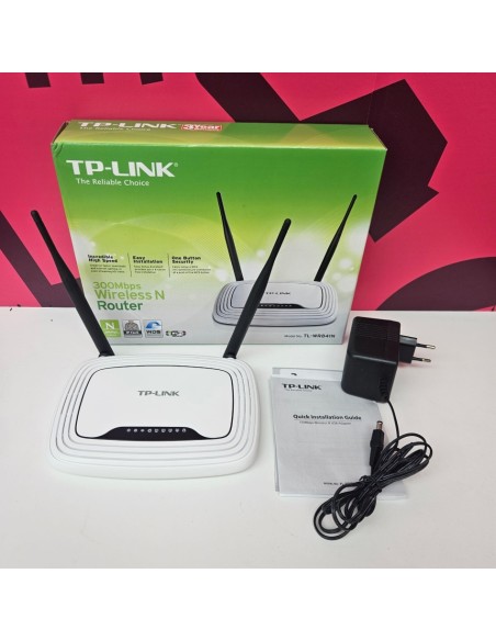 8-8-78519-2-Router Cable TP-LINK 300Mbps TL-WR841N