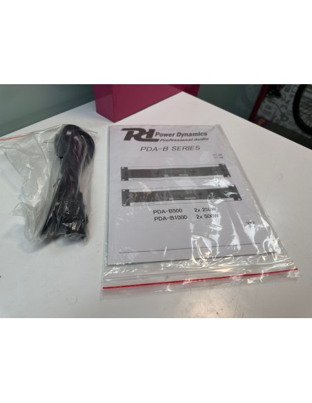 9-9-67124-5-Amplificador Power Dynamics PDA-B1000 (sin uso)