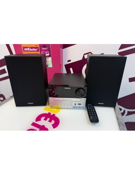 9-9-77333-1-Mini Cadena HiFi Philips Micro Music System Tam3205 12 20w 