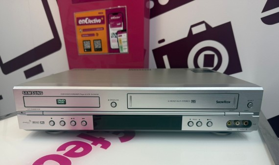9-9-77869-2-Reproductor DVD vhs samsung sv-dvd3e 