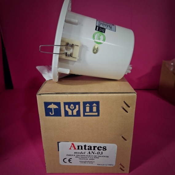 8-8-69766-6-Sonido Pareja de altavoces empotrables ANTARES AN-03 (nuevos)