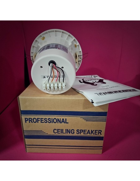 8-8-69767-3-Sonido Pareja de altavoces empotrables ANTARES AN-03(nuevos)