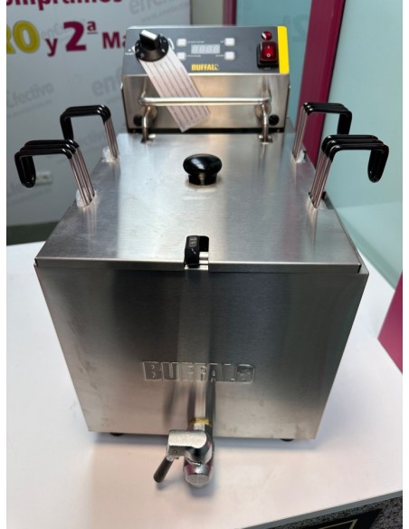 9-9-67402-1-Cocina Cocedero Pasta Industrial Buffalo Gh160 (sin Uso)