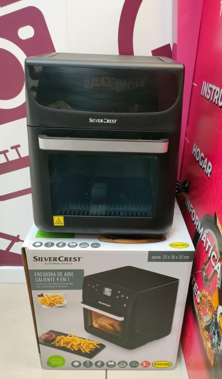 9-9-71972-1-Freidora Air Frayer Silver Crest 9 En 1 1700w 