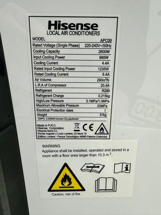 9-9-73664-6-Aire Acondicionado Portatil Hisense Apc09