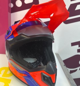 9-9-76666-1-Casco Convertible Xtreme racing talla L de niño 51cm