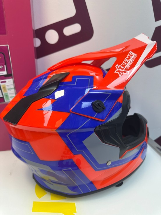 9-9-76666-2-Casco Convertible Xtreme racing talla L de niño 51cm