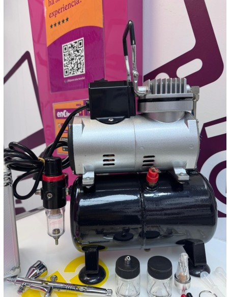 9-9-77941-3-Compresor de pintura aerógrafo 240v 50hz pot 1 5hp 3L 