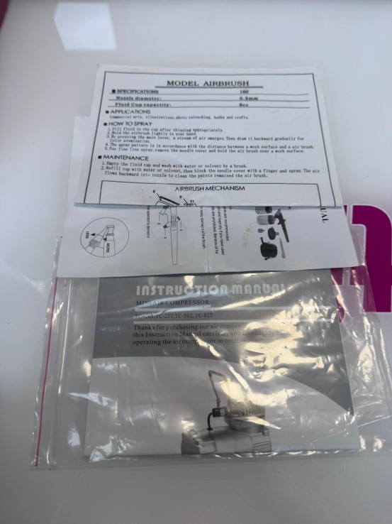 9-9-77941-4-Compresor de pintura aerógrafo 240v 50hz pot 1 5hp 3L 