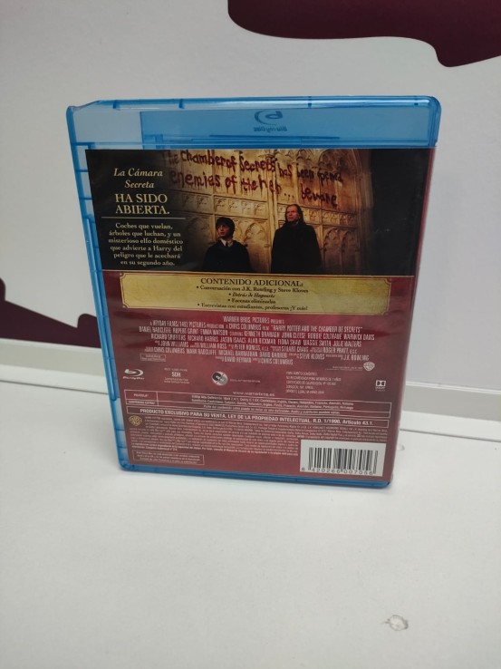 9-9-71769-2-Película Bluray Harry poter y la camara secreta