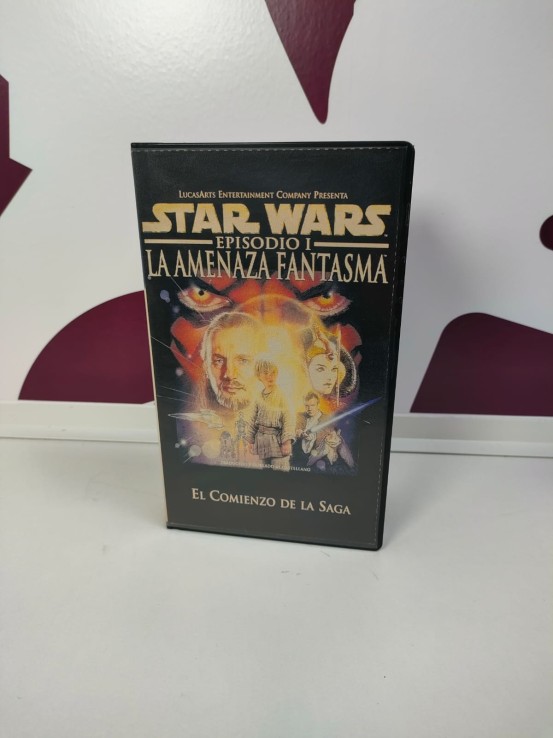 9-9-71389-1-Reproductor Video VHS Star Wars Episodio 1 La Amanenaza Fantasma 