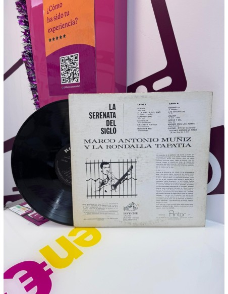 9-9-74895-2-Vinilo La serenata del siglo marco antonio muñiz y la rondalla tapatia