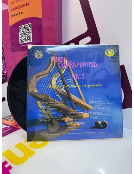 9-9-74946-1-Vinilo Puros contrapunteos cachilapo lo mejor del llano 