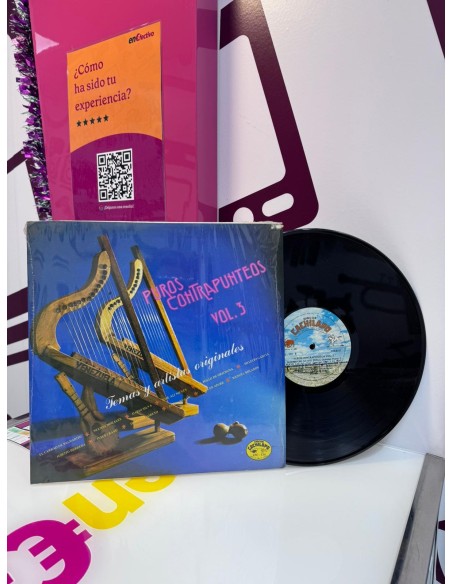 9-9-74946-2-Vinilo Puros contrapunteos cachilapo lo mejor del llano 