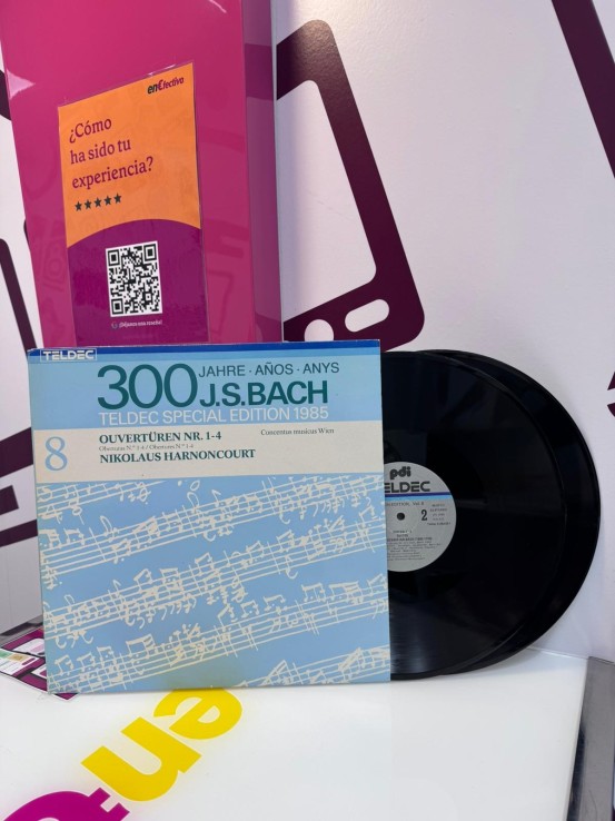 9-9-75389-1-Vinilo 300 j.s bach teldec special edition 1985 Vol. 8