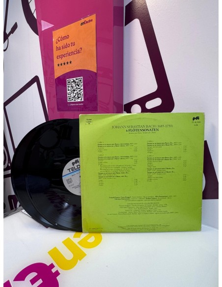 9-9-75396-3-Vinilo 300 j.s bach teldec special edition 1985 Vol. 13