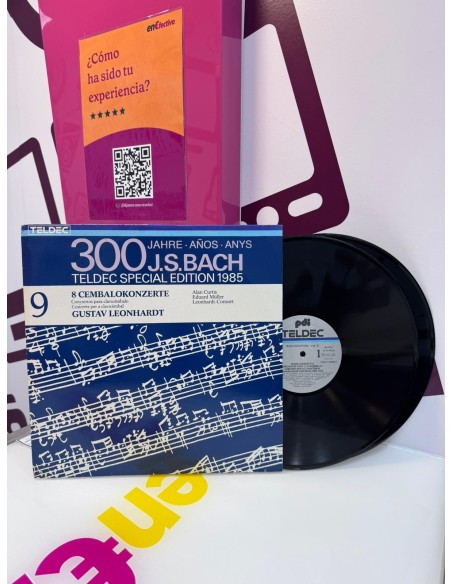 9-9-75397-1-Vinilo 300 j.s bach teldec special edition 1985 Vol. 9