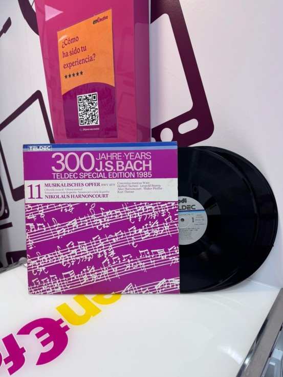 9-9-75414-1-Vinilo 300 j.s bach teldec special edition 1985 Vol. 11