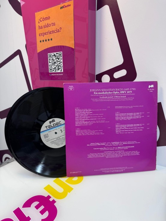 9-9-75414-2-Vinilo 300 j.s bach teldec special edition 1985 Vol. 11