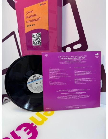 9-9-75414-2-Vinilo 300 j.s bach teldec special edition 1985 Vol. 11