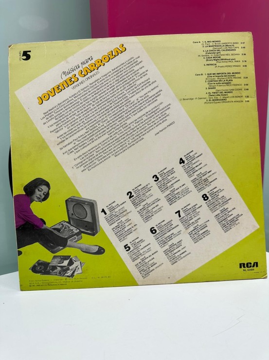 9-9-61062-1-Vinilo Música para jóvenes carrozas versiones originales vol.5
