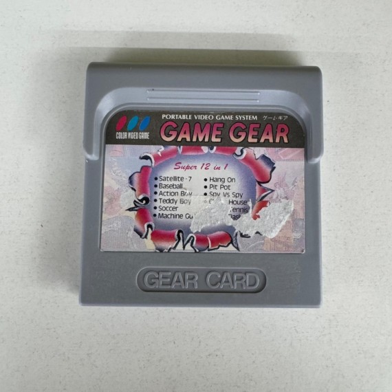 9-9-44850-2-Videojuego SEGA Game gear Super 12 in 1
