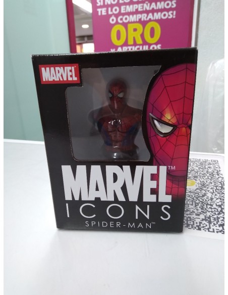 9-9-50427-1-Figura Acción Marvel Icons Busto Spiderman