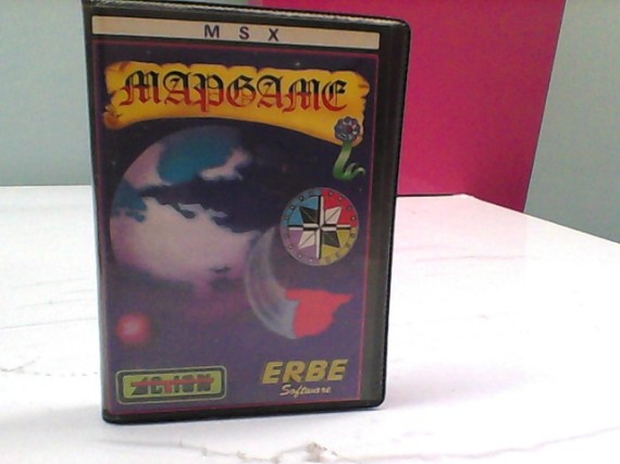 9-9-56719-1-Videojuego MAP GAME MSX