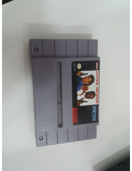 9-2-106323-1-Videojuego SNES LETAL WEAPON
