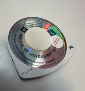 9-2-110022-1-Videojuego PSP The eye of judgment legends (sin carátula)
