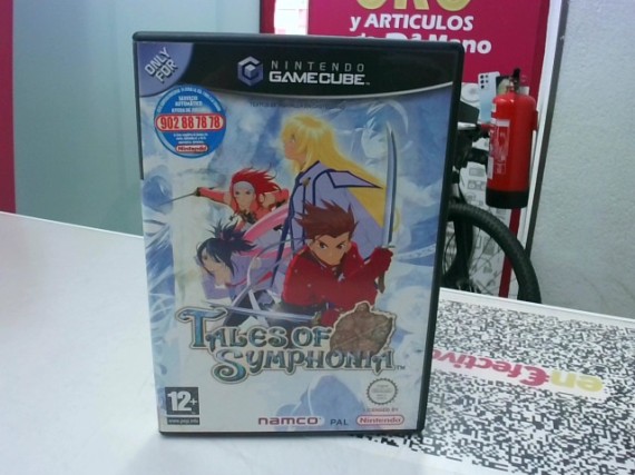 9-9-56174-1-Videojuego GameCube Tales of symphonia