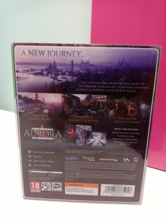 9-9-65841-5-Videojuego Xbox One Metro Exodu Aurora Limited Edition