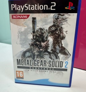 9-9-69473-1-Videojuego PS2 Metal gear solid 2 Substance