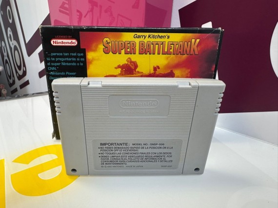 9-9-70550-5-Videojuego SNES Super Battletank