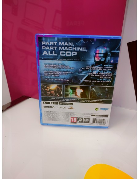 9-9-72025-3-Videojuego PS5 Robocop Rogue City