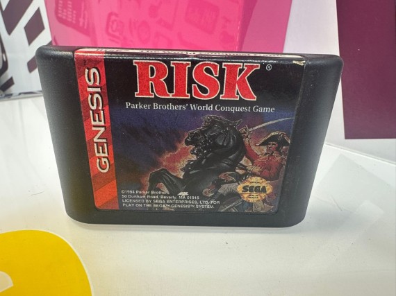 9-9-74027-1-Videojuego Sega Genesis Risk (solo cartucho)