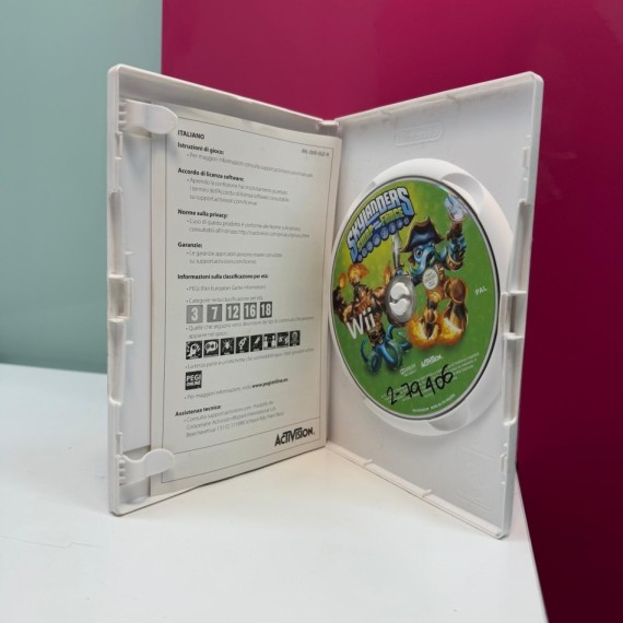 9-2-79406-3-Videojuego Wii Skylander Swap force Base 3 Muñecos